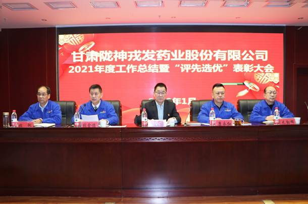 隴神戎發(fā)2021年度工作總結(jié)暨“評(píng)先選優(yōu)”表彰大會(huì)圓滿召開